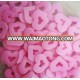 Cut dough  candy for cake decoration